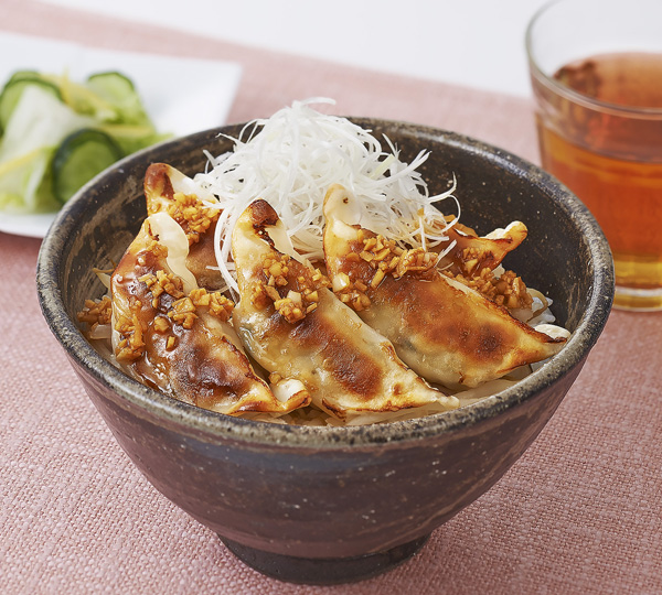 お手軽餃子丼